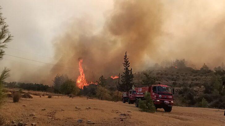 Mersin'de orman yangını! Havadan ve karadan müdahale başladı - Son Dakika Haberler