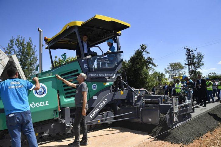 Edirne'de uygulanan beton yol, asfalta kıyasla yüzde 40 tasarruf sağlıyor G2