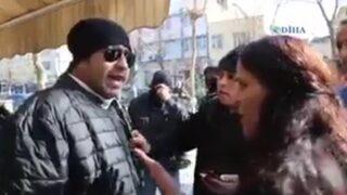 Polis amirinden HDP'li vekile: Haddini bil