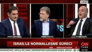 16 Kasım Tarafsız Bölge'de Aykut Erdoğdu - Ayhan Oğan kavgası yaşandı