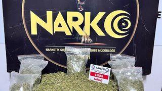 Kayseri'de uyuşturucu operasyonunda 2 zanlı yakalandı