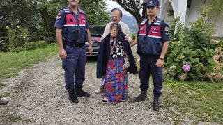 Samsun'da dün kaybolan yaşlı kadın bulundu