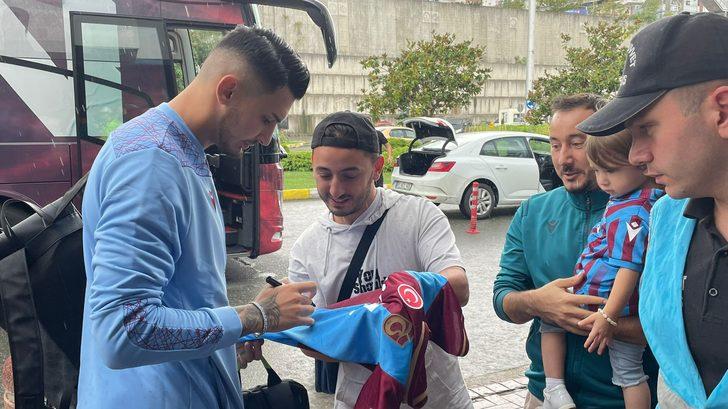 Trabzonspor kafilesi, Macaristan'a gitti G1