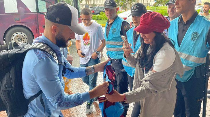 Trabzonspor kafilesi, Macaristan'a gitti G5