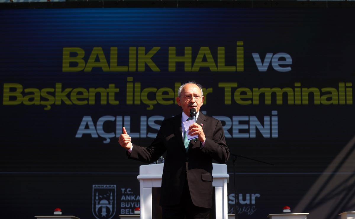 CHP Genel Başkanı Kılı&ccedil;daroğlu, yeni balık hali ve il&ccedil;eler terminali a&ccedil;ılış t&ouml;reninde konuştu: