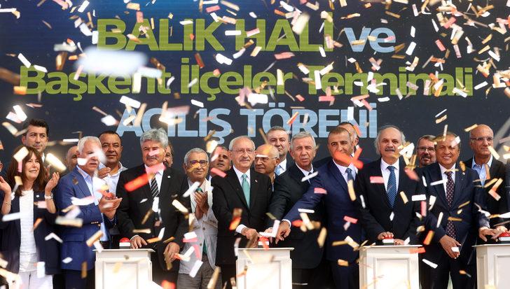 CHP Genel Başkanı Kılıçdaroğlu, yeni balık hali ve ilçeler terminali açılış töreninde konuştu: G5