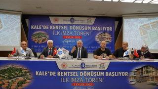 Çorum'da 95 dekar alanda kentsel dönüşüm projesi başlatılıyor