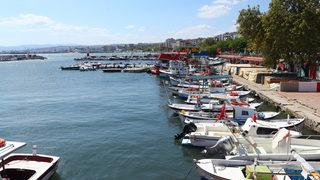 Tekirdağlı balıkçılar Marmara'daki poyrazın dinmesini bekliyor