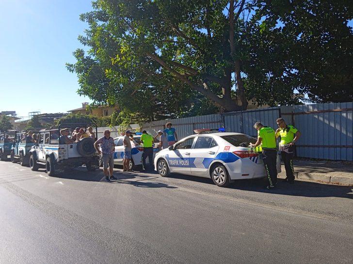 Alanya'da safari araçları denetlendi G3