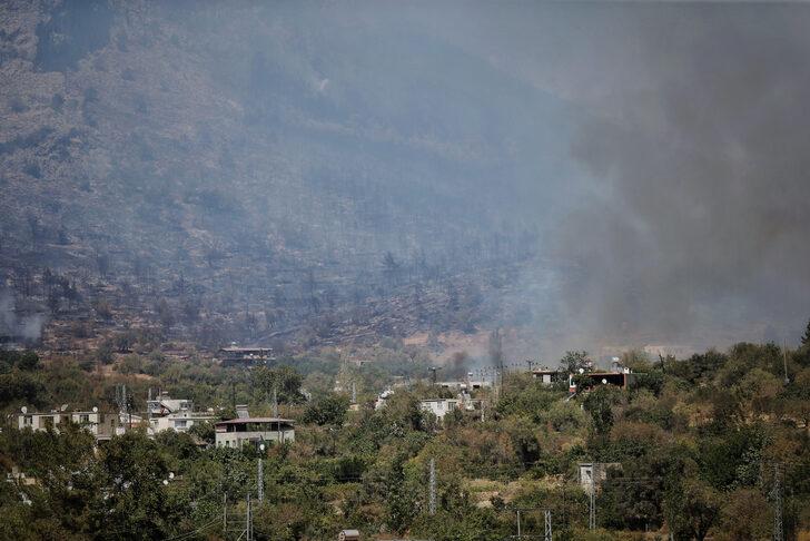 GÜNCELLEME 5 - Mersin'deki orman yangınına müdahale ediliyor G4