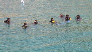 Bitlis'te açılan dalış okulunda eğitimler başladı