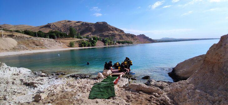 Bitlis'te açılan dalış okulunda eğitimler başladı G4