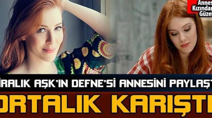 Kiralık Aşk'ın Defnesi El&ccedil;in Sangu Annesi'nin Fotoğraflarını Paylaştı Sosyal Medya Yıkıldı