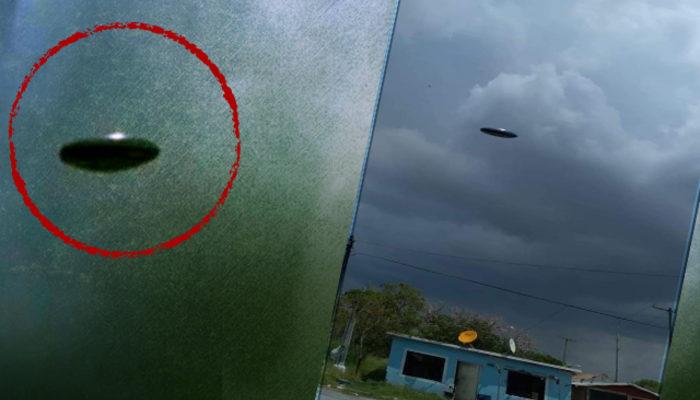 Sosyal medyada tartışma yaratan fotoğraf! UFO gördüğünü iddia etti, görenler anlam veremedi