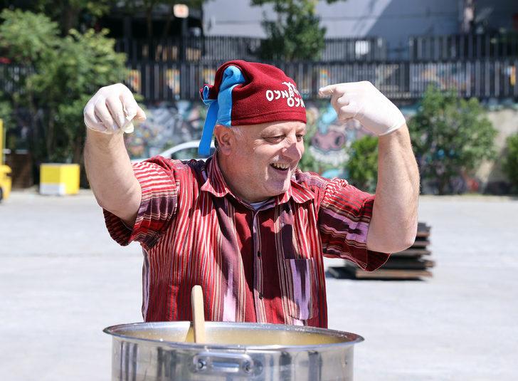 Karadenizli ustadan İstanbul'da "en uzun kuymak" rekoru denemesi G4