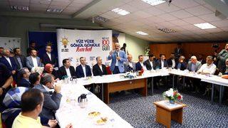 AK Parti İstanbul'un Yüz Yüze 100 Gün programı Kartal'da devam etti