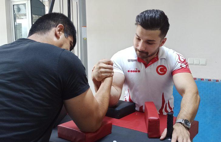 Milli bilek güreşçi Ali Karaçete, dünya şampiyonluğu için çalışıyor G2