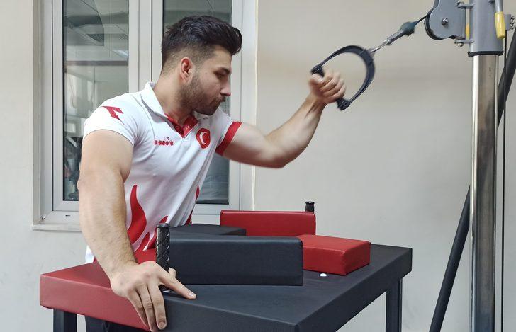 Milli bilek güreşçi Ali Karaçete, dünya şampiyonluğu için çalışıyor G3