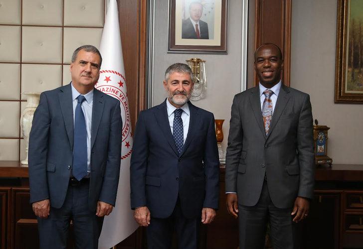 Bakan Nebati, Dünya Bankasının Türkiye Direktörü ile görüştü