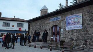 Kapatılan tarihi kültür merkezi nikahla açıldı