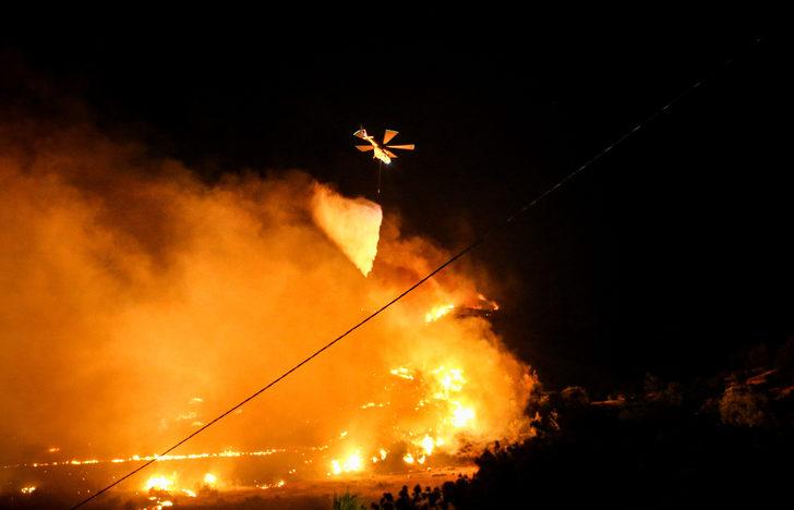 GÜNCELLEME 8 - Mersin'deki orman yangınına müdahale ediliyor G5