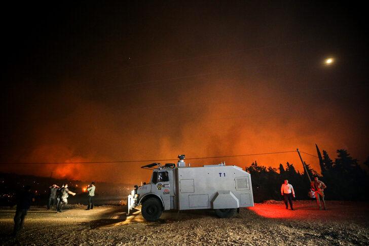 Mersin'deki orman yangınına müdahale sürüyor G1
