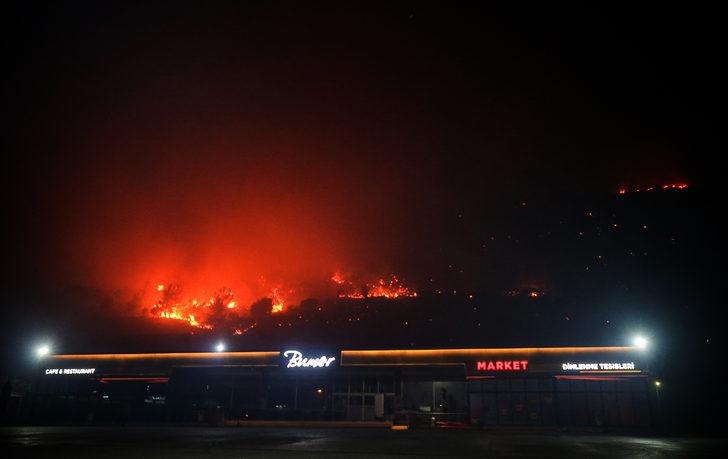 Mersin'deki orman yangınına müdahale sürüyor G2