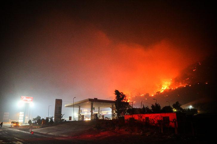 Mersin'deki orman yangınına müdahale sürüyor G4