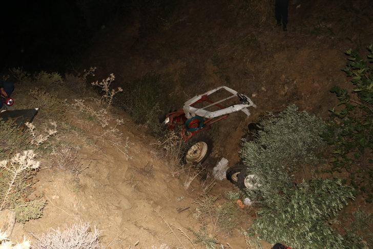 Manisa'da şarampole devrilen traktörün sürücüsü hayatını kaybetti G2