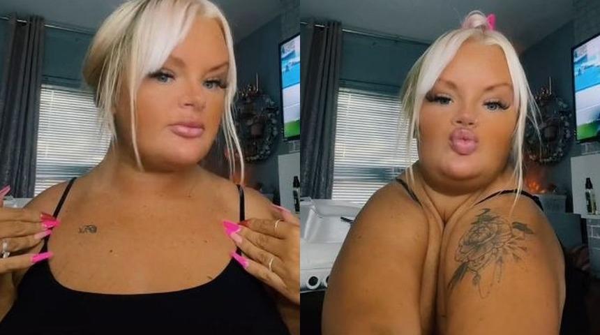 Milyonlarca izlendi, olay oldu! Vücudunu ikiye katlıyor