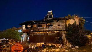 Muğla'da düğün evinde çıkan yangın söndürüldü