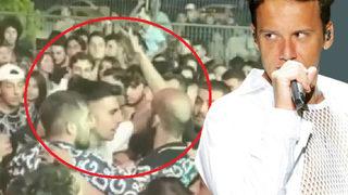 Edis ve Gazapizm konserinde taciz kavgası! Tekme ve yumruklar havada ucuştu