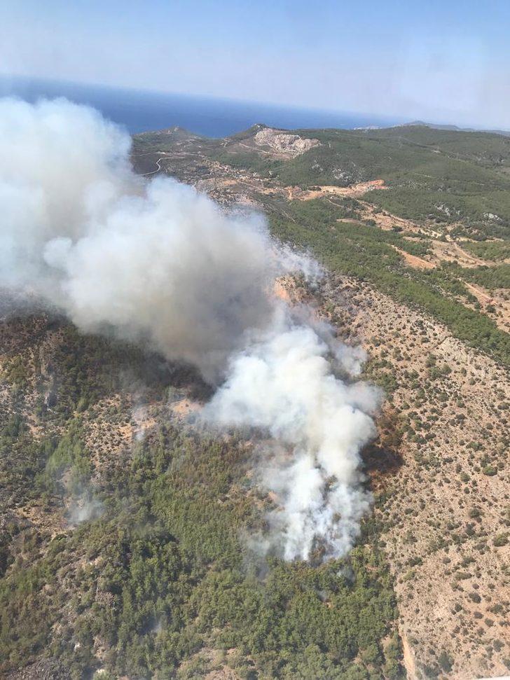 GÜNCELLEME 3 - Mersin'deki orman yangını kontrol altına alındı G2