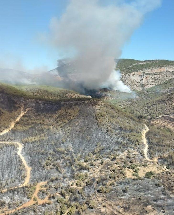 GÜNCELLEME 3 - Mersin'deki orman yangını kontrol altına alındı G5