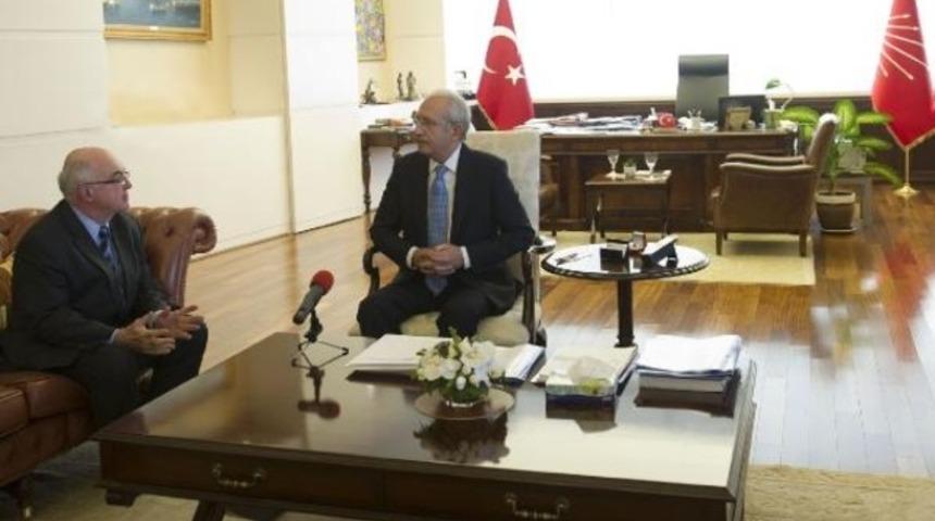 CHP lideri Kılıçdaroğlu, Kemal Derviş ile görüştü