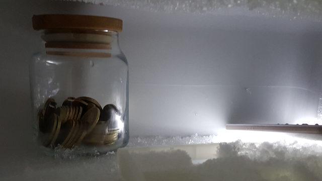 Hayat kurtaran yöntem: Buzdolabına bozuk para koyun ve olacakları bekleyin