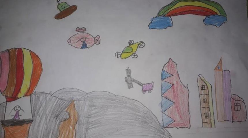 ‘Çocukların Gözünden Gelecek’ NFT projesi bir okula umut oluyor