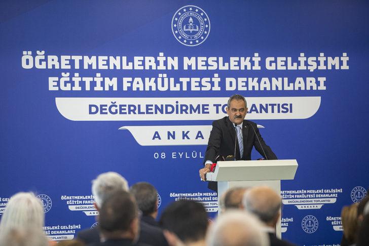 Bakan Özer, eğitim fakültelerinin dekanları ile buluştu: G5