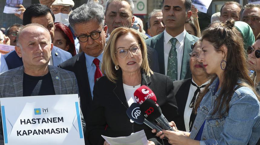 İYİ Parti'li Yılmaz'dan "Ankara Onkoloji Hastanesi kapatılmasın" çağrısı