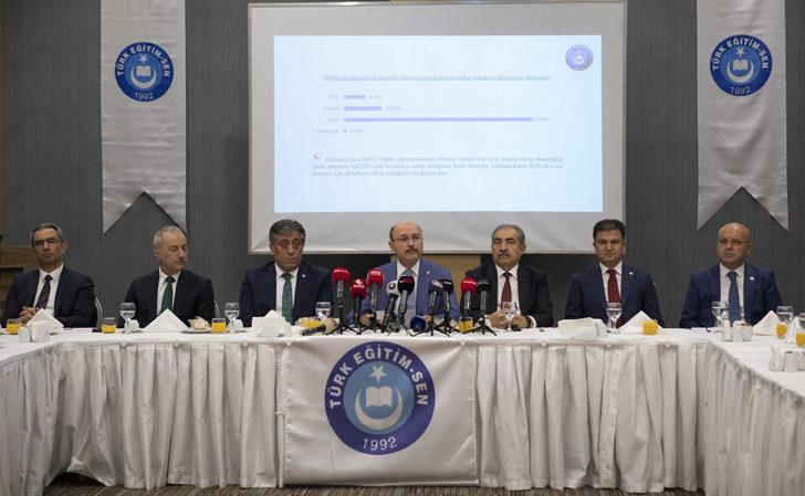 Türk Eğitim-Sen "Eğitimde Fırsat Eşitliği Raporu"nu açıkladı G1
