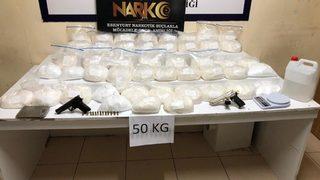Esenyurt'ta 50 kilogram uyuşturucu ele geçirildi