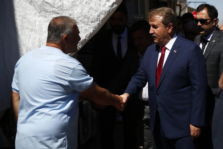 BBP Genel Başkanı Destici, Hacıbektaş ilçesinde ziyaretlerde bulundu G1