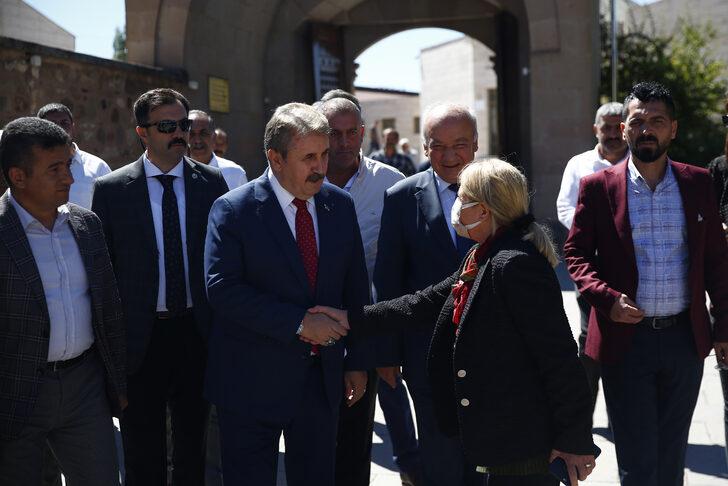 BBP Genel Başkanı Destici, Hacıbektaş ilçesinde ziyaretlerde bulundu G3