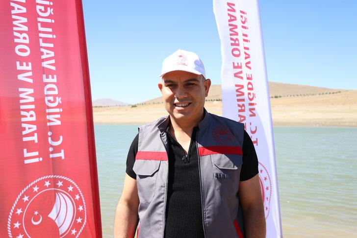 Niğde'de 8 gölete 52 bin sazan yavrusu bırakıldı G5
