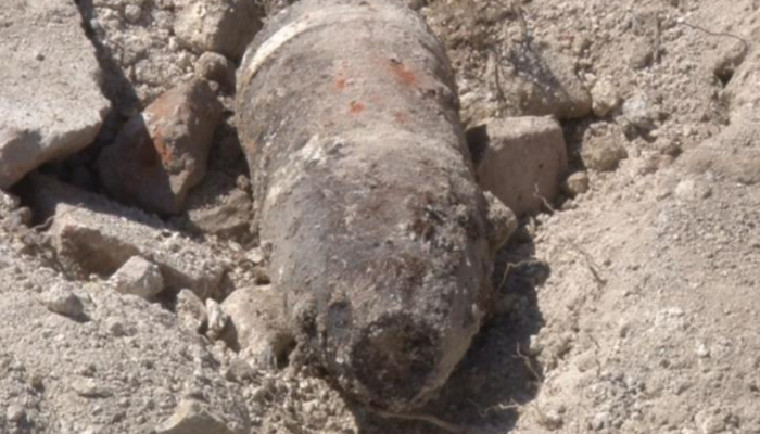 Edirne'de kazı yapan ekipler patlamamış top mermisi buldu: Balkan Savaşı’ndan kalma