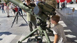 Sakarya'da Büyük Taarruz'un 100. yılı dolayısıyla askeri silah ve teçhizatlar sergisi açıldı