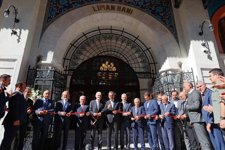 Milli Eğitim Bakanı Özer, Tarihi Liman Han'ın açılışına katıldı: G1
