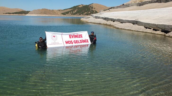 Elazığ'da üretilen sazan yavruları 101 su kaynağına bırakıldı G5