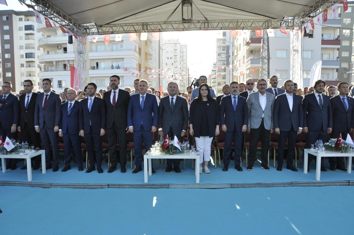 Bakan Bozdağ, Kozan'da yeni adliye binasının temel atma t&ouml;reninde konuştu: (2)