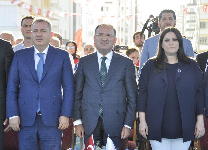 Bakan Bozdağ, Kozan'da yeni adliye binasının temel atma töreninde konuştu: (2) G2